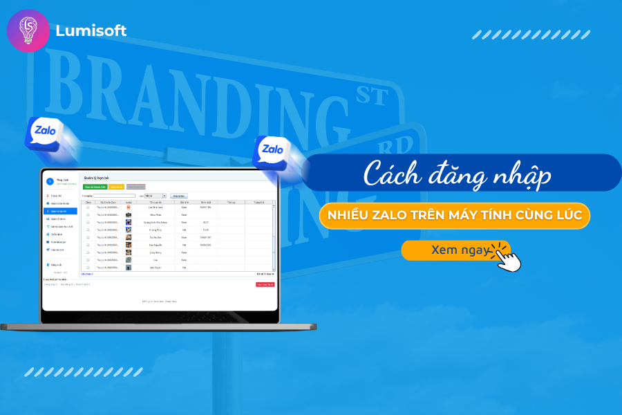 cách đăng nhập nhiều Zalo trên máy tính