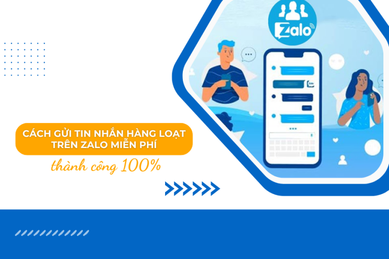 cách gửi tin nhắn hàng loạt trên Zalo
