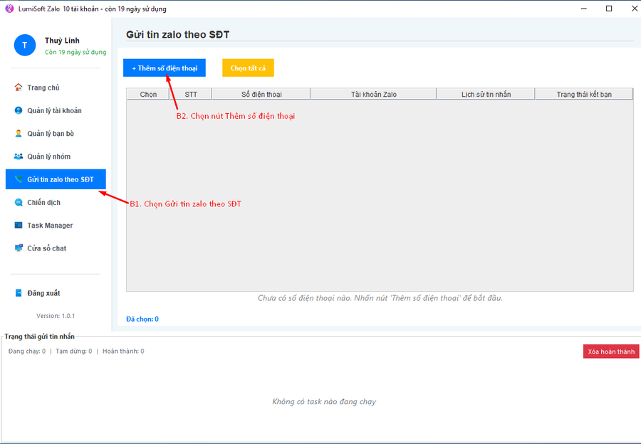 cách kết bạn Zalo hàng loạt