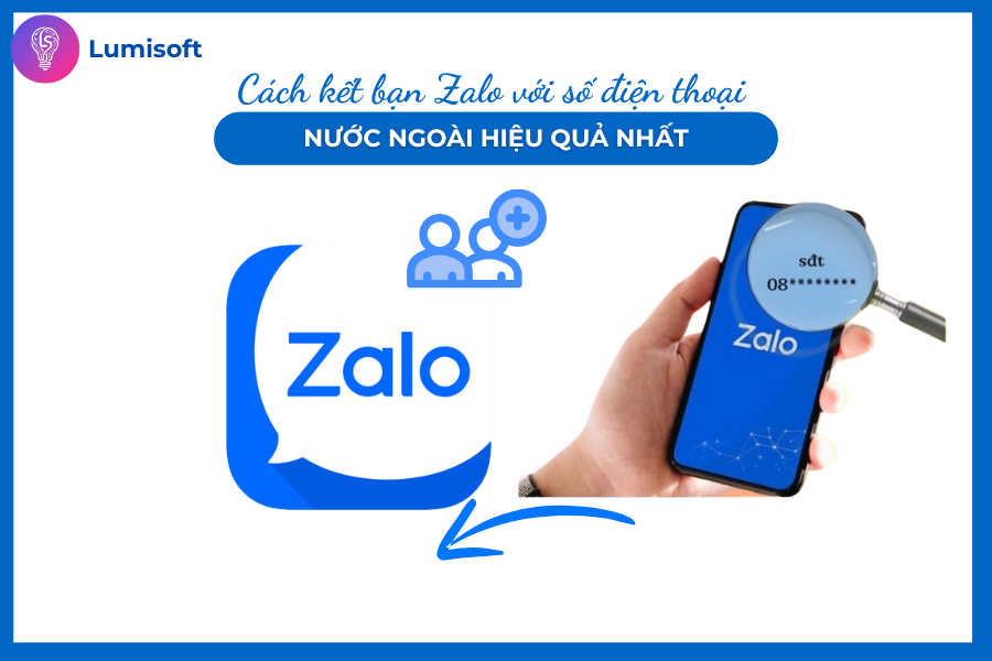 cách kết bạn Zalo với số điện thoại nước ngoài