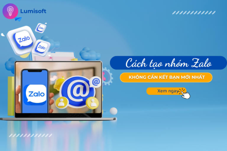 tạo nhóm Zalo không cần kết bạn