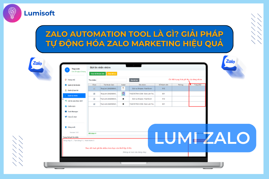 Zalo automation tool