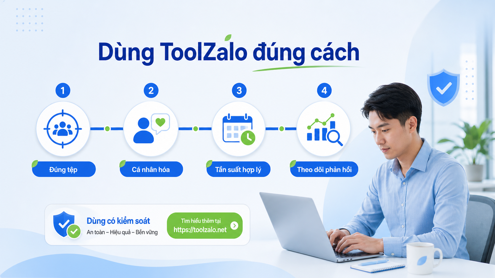 Dùng ToolZalo đúng cách với tệp khách phù hợp, cá nhân hóa và tần suất hợp lý
