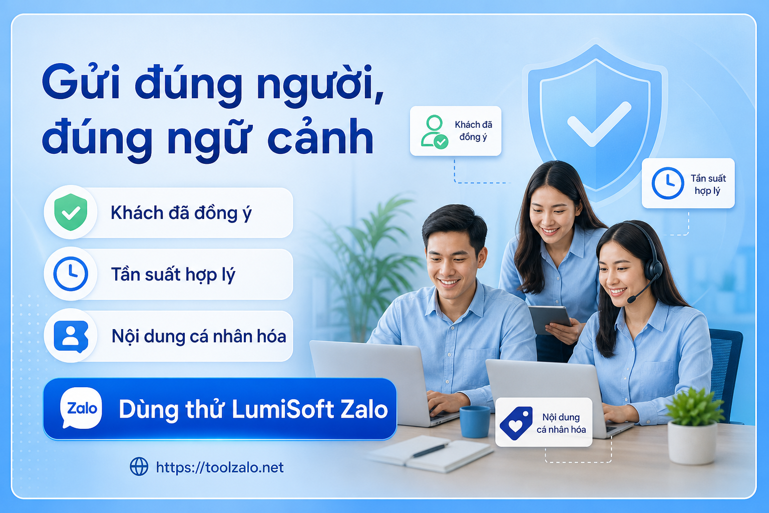 Lưu ý an toàn khi dùng tool Zalo Marketing cho doanh nghiệp nhỏ và dùng thử LumiSoft Zalo