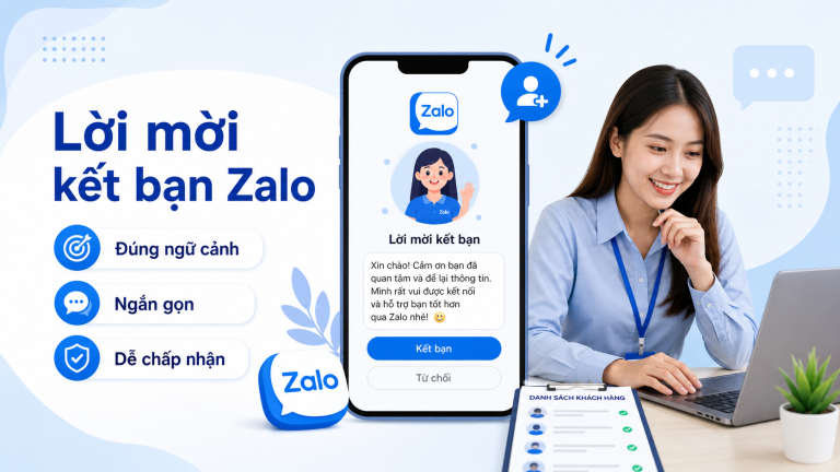 Giao diện Dashboard trong phần mềm LumiSoft Zalo