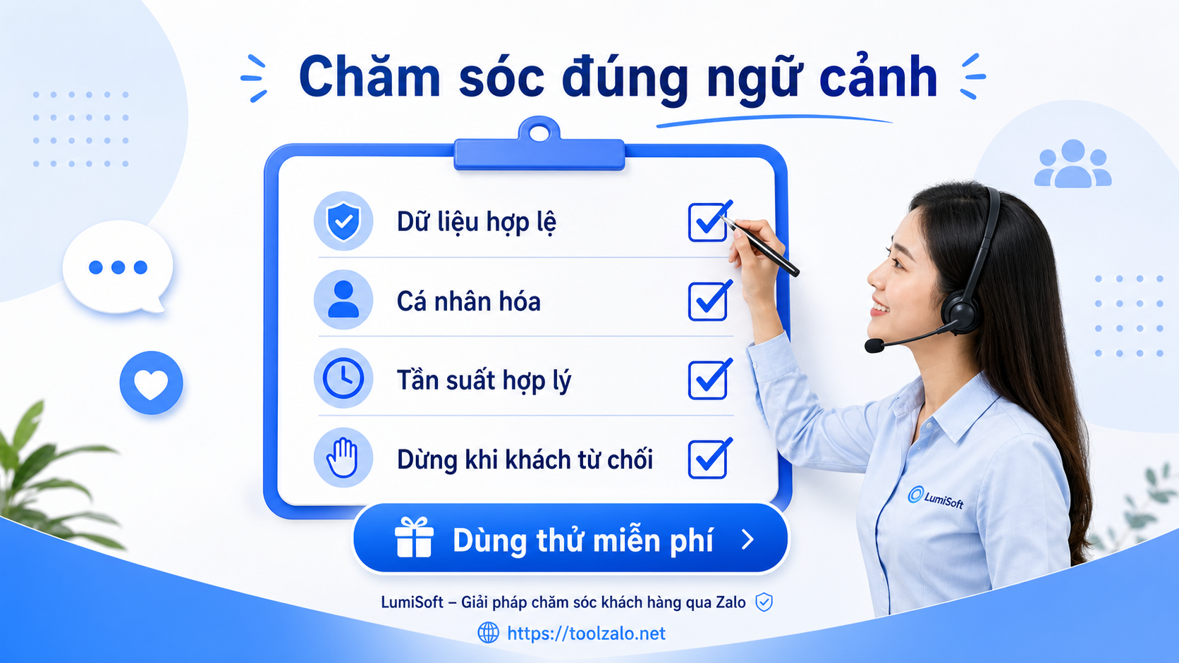 Lưu ý an toàn khi dùng pipeline Zalo CRM cho shop để chăm sóc khách hàng