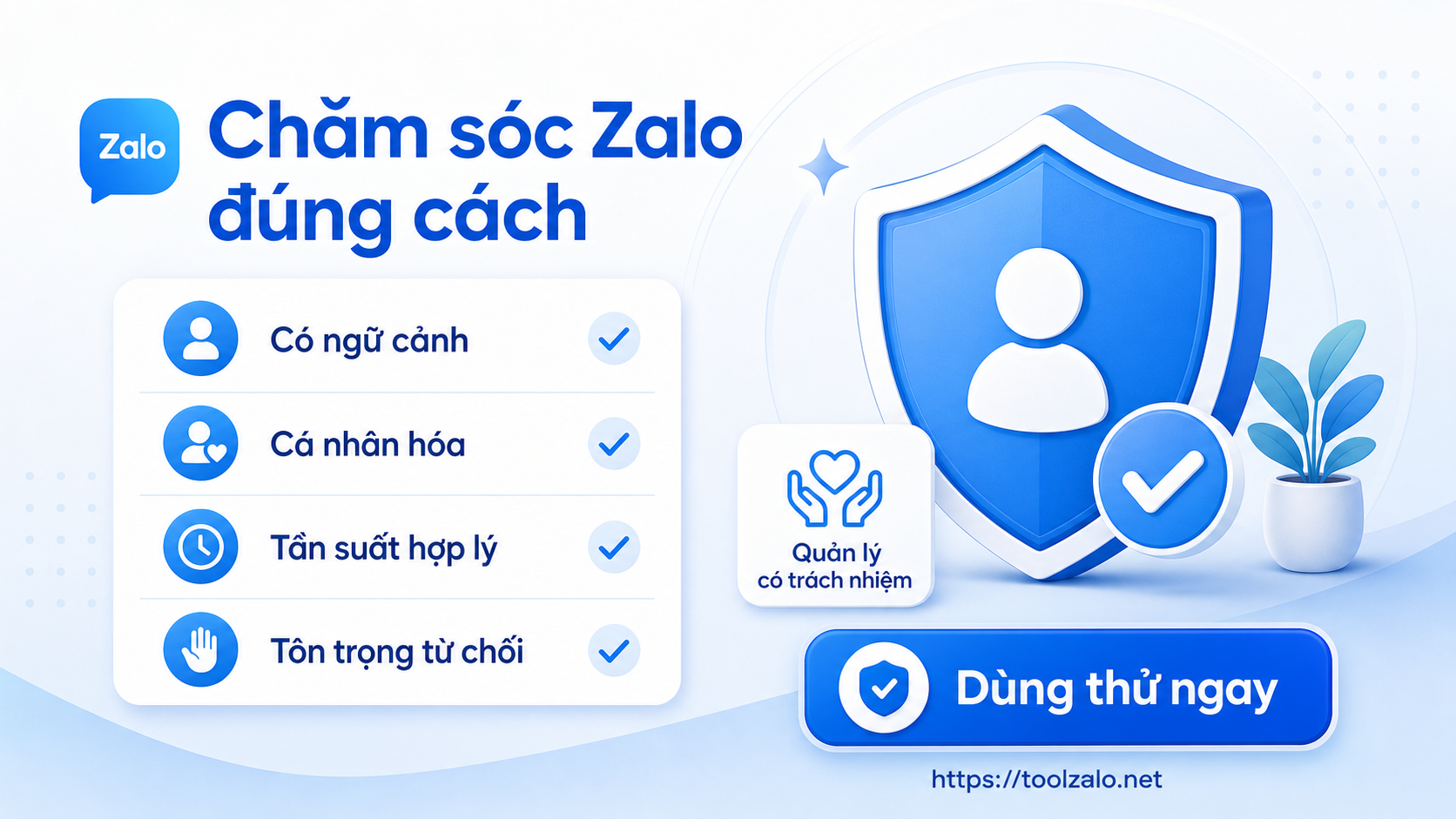 Lưu ý an toàn khi triển khai Zalo CRM và chăm sóc khách hàng qua Zalo